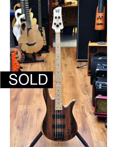 Fodera Monarch Standard Special 4 Walnut Hollowbody Limited Edition Doctorbass 2020